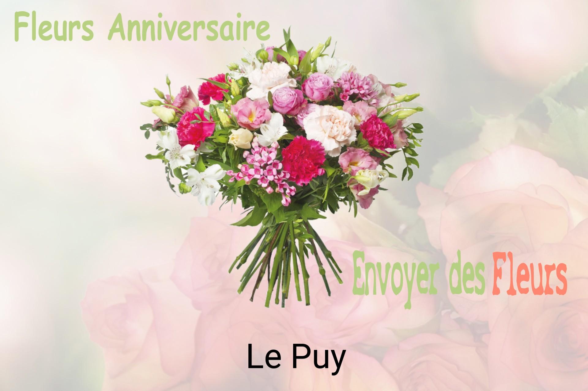 Bouquet de fleurs d’anniversaire livré à Le Puy